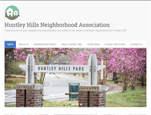 Tablet Screenshot of huntleyhills.net